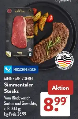 Aldi Süd Simmentaler Steaks Angebot