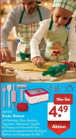 Aldi Süd CROFTON Kinder-Backset Angebot