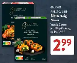 Aldi Süd GOURMET Blätterteig-Minis Angebot