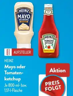 Aldi Süd HEINZ Mayo oder Tomatenketchup Angebot