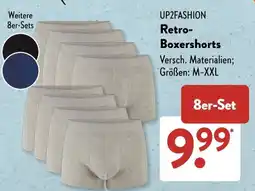 Aldi Süd UP2FASHION Retro-Boxershorts Angebot