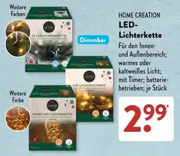 Aldi Süd HOME LED-Lichterkette Angebot