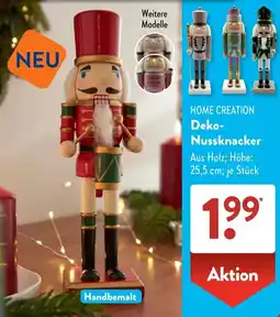 Aldi Süd HOME CREATION Deko-Nussknacker Angebot