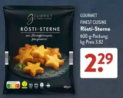 Aldi Süd GOURMET RÖSTI-STERNE Angebot