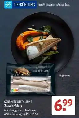 Aldi Süd GOURMET Zanderfilets Angebot