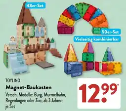 Aldi Süd TOYLINO Magnet-Baukasten Angebot