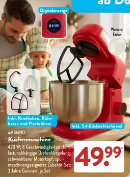 Aldi Süd AMBIANO Küchenmaschine Angebot
