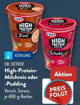 Aldi Süd DR. OETKER High-Protein-Milchreis oder Pudding Angebot