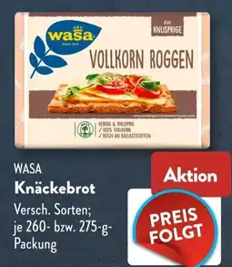 Aldi Süd WASA Knäckebrot Angebot
