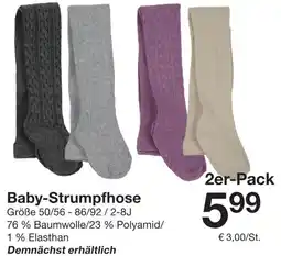 Zeeman Baby-Strumpfhose Angebot