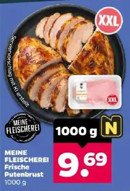 Netto MEINE FLEISCHEREI Frische Putenbrust Angebot