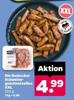 Netto Die Rostocker Schweine-geschnetzeltes XXL Angebot
