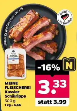 Netto MEINE FLEISCHEREI Kassler Schälrippe Angebot