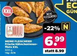 Netto MEINE FLEISCHEREI Frische Hähncheninnenfilets XXL Angebot