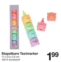 Zeeman Stapelbare Textmarker Angebot