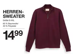 Zeeman HERREN-SWEATER ZEEMAN Angebot