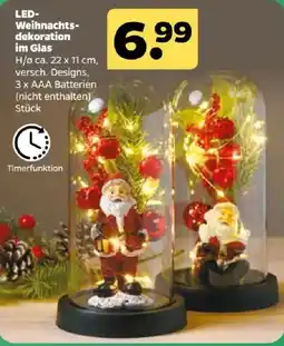 Netto LED-Weihnachtsdekoration im Glas Angebot