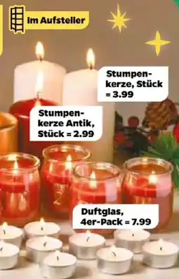 Netto Stumpenkerze Antik Angebot