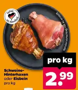 Netto Schweine-Hinterhaxen oder Eisbein Angebot