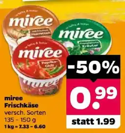 Netto miree Frischkäse Angebot