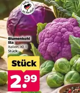 Netto Blumenkohl lila Angebot