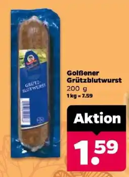 Netto Golßener Grützblutwurst Angebot