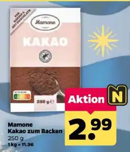Netto Mamone Kakao zum Backen Angebot