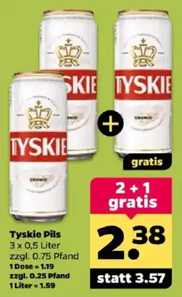 Netto Tyskie Pils Angebot