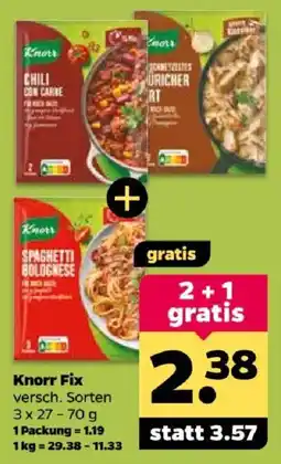 Netto Knorr Fix Angebot