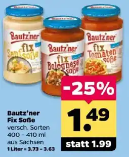 Netto Bautz'ner Fix Soße Angebot