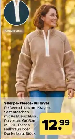 Netto Sherpa-Fleece-Pullover Angebot