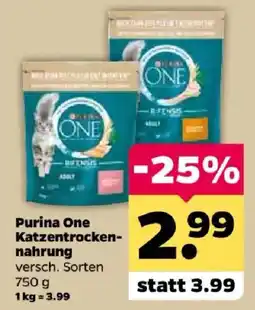 Netto Purina One Katzentrockennahrung Angebot