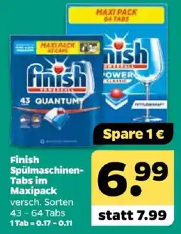 Netto Finish Spülmachine-Tabs Angebot