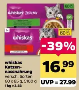 Netto whiskas Katzen-nassnahrung Angebot