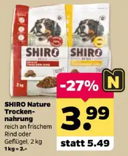 Netto SHIRO Nature Trockenfutter Angebot
