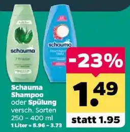 Netto Schauma Shampoo oder Spülung Angebot