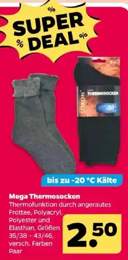 Netto Mega Thermosocken Angebot
