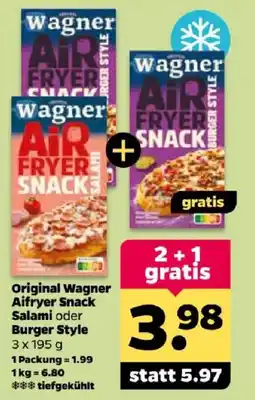 Netto Wagner Air Fryer Snack Angebot