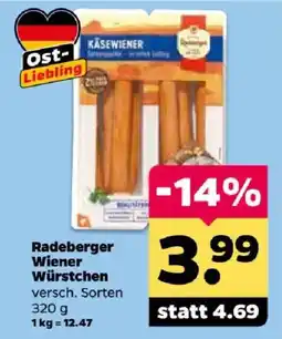 Netto Radeberger Wiener Würstchen Angebot