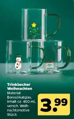 Netto Trinkbecher Weihnachten Angebot