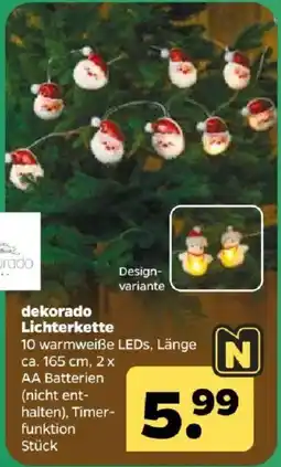 Netto dekorado Lichterkette Angebot