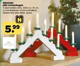 Netto dekorado LED-Lichterbogen Angebot