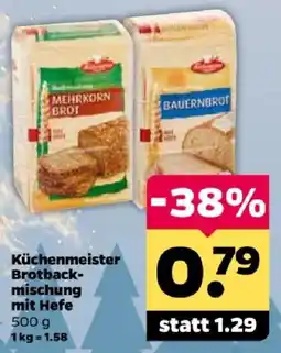 Netto Küchenmeister Brotbackmischung mit Hefe Angebot
