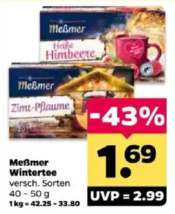 Netto Meßmer Wintertee Angebot