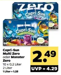 Netto Capri-Sun Multi Zero oder Monster Zero Angebot