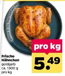 Netto Frische Hähnchen goldgelb Angebot