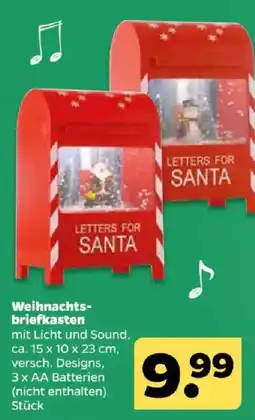 Netto Letters for Santa Weihnachts-briefkasten Angebot
