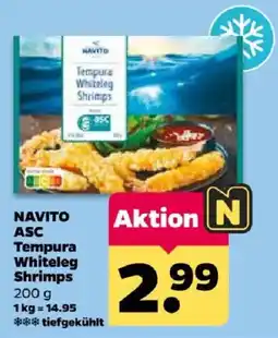 Netto NAVITO ASC Tempura Whiteleg Shrimps Angebot