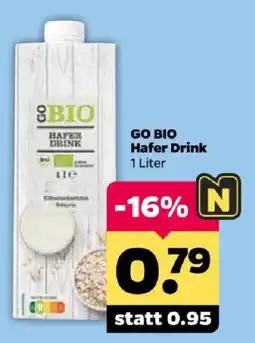 Netto GO BIO Hafer Drink Angebot