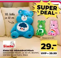 Netto Simba XXL Glücksbärchi Plüsch Angebot